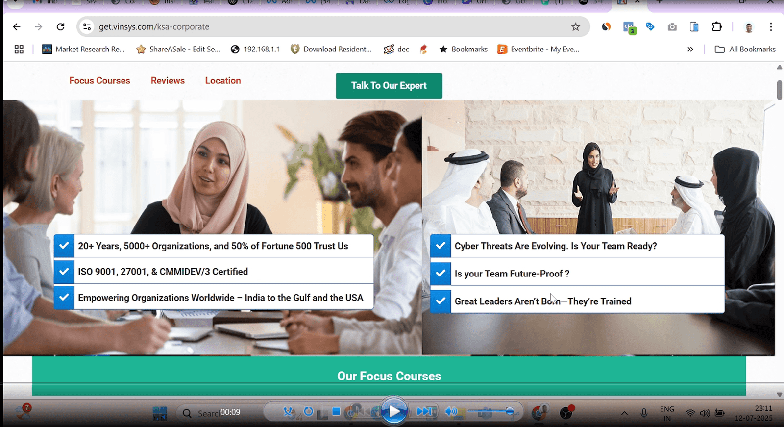 Landing Page B2B
